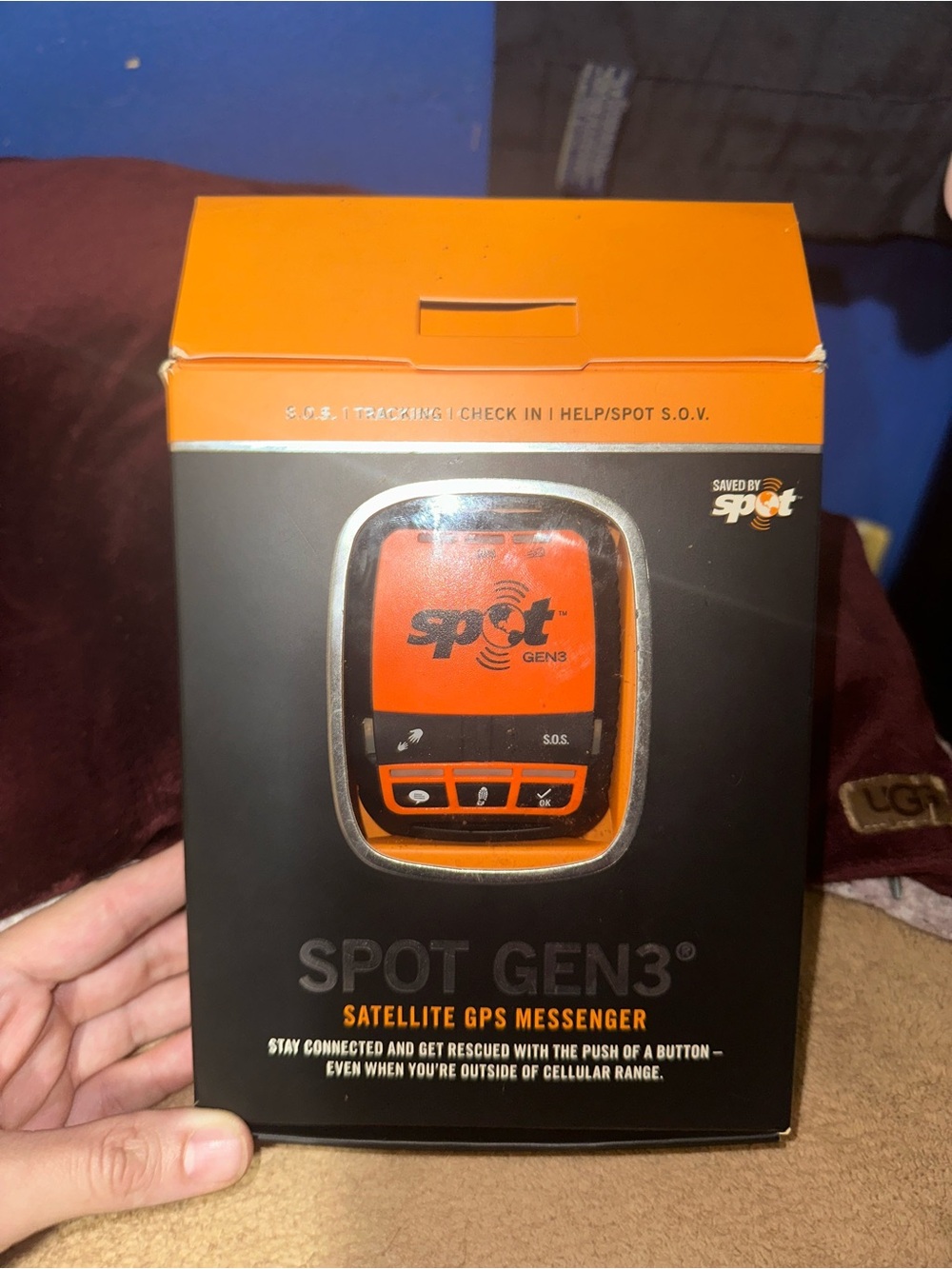 SPOT Gen3 Satellite GPS Messenger - Orange/Black